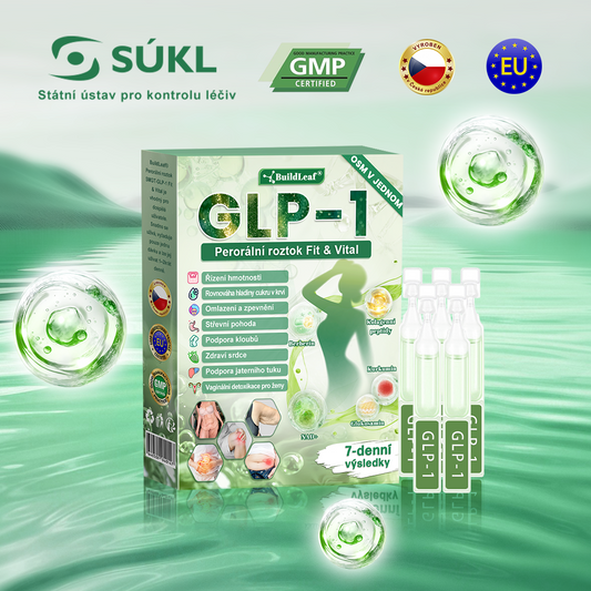 🍐BuildLeaf® GLP-1 8-v-1 Fit & Vital Řešení (Jednou denně, viditelné změny za 7 dní) ✅ Obezita, kardiovaskulární zdraví, cukrovka, spánková apnoe, zdraví střev, problémy se klouby a další.