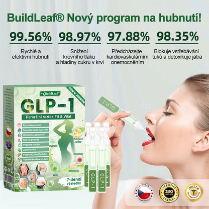 🍐BuildLeaf® GLP-1 8-v-1 Fit & Vital Řešení (Jednou denně, viditelné změny za 7 dní) ✅ Obezita, kardiovaskulární zdraví, cukrovka, spánková apnoe, zdraví střev, problémy se klouby a další.