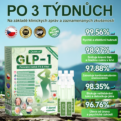 🍐BuildLeaf® GLP-1 8-v-1 Fit & Vital Řešení (Jednou denně, viditelné změny za 7 dní) ✅ Obezita, kardiovaskulární zdraví, cukrovka, spánková apnoe, zdraví střev, problémy se klouby a další.
